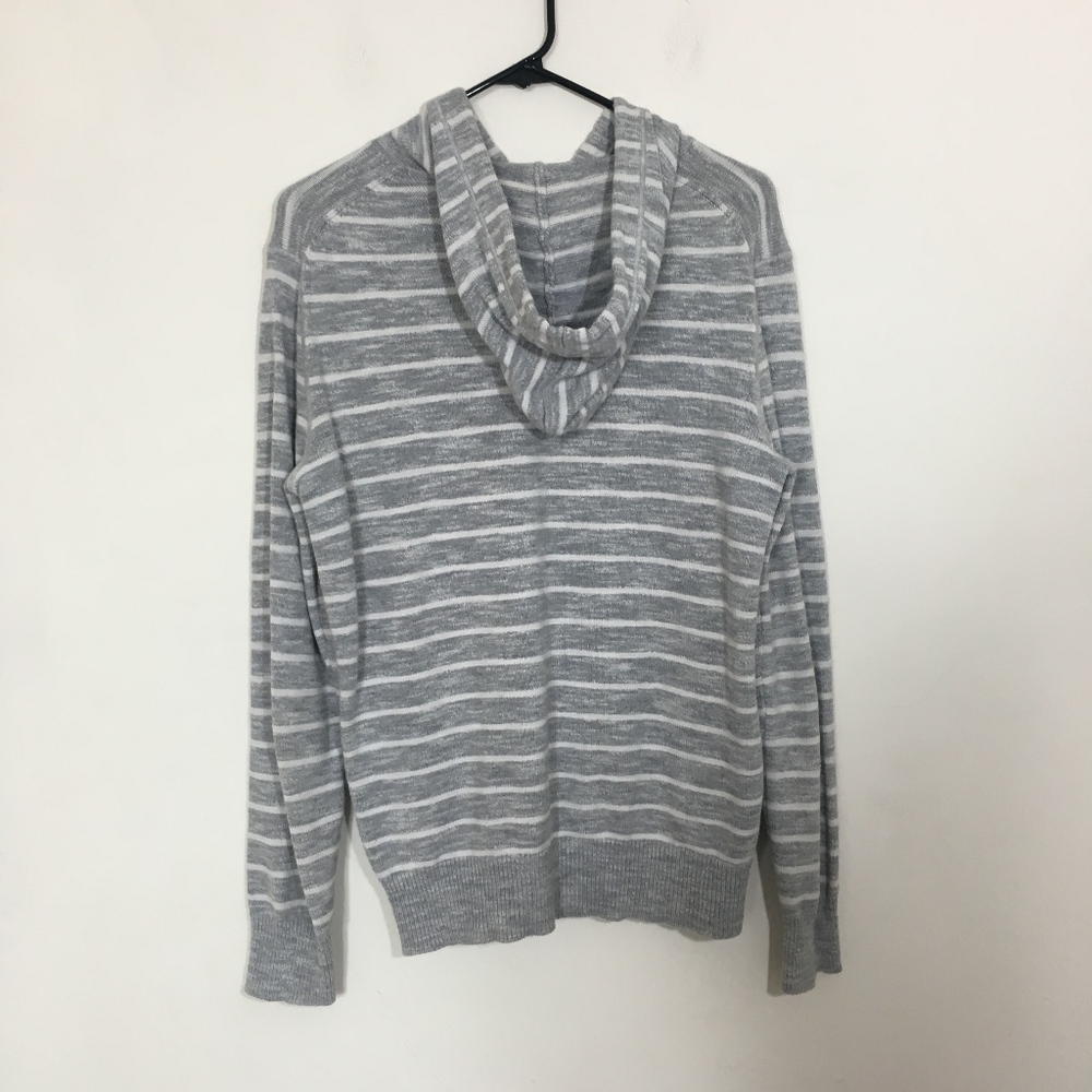 GAP Men's Striped Sweater Hoodie - Picture 2 of 3